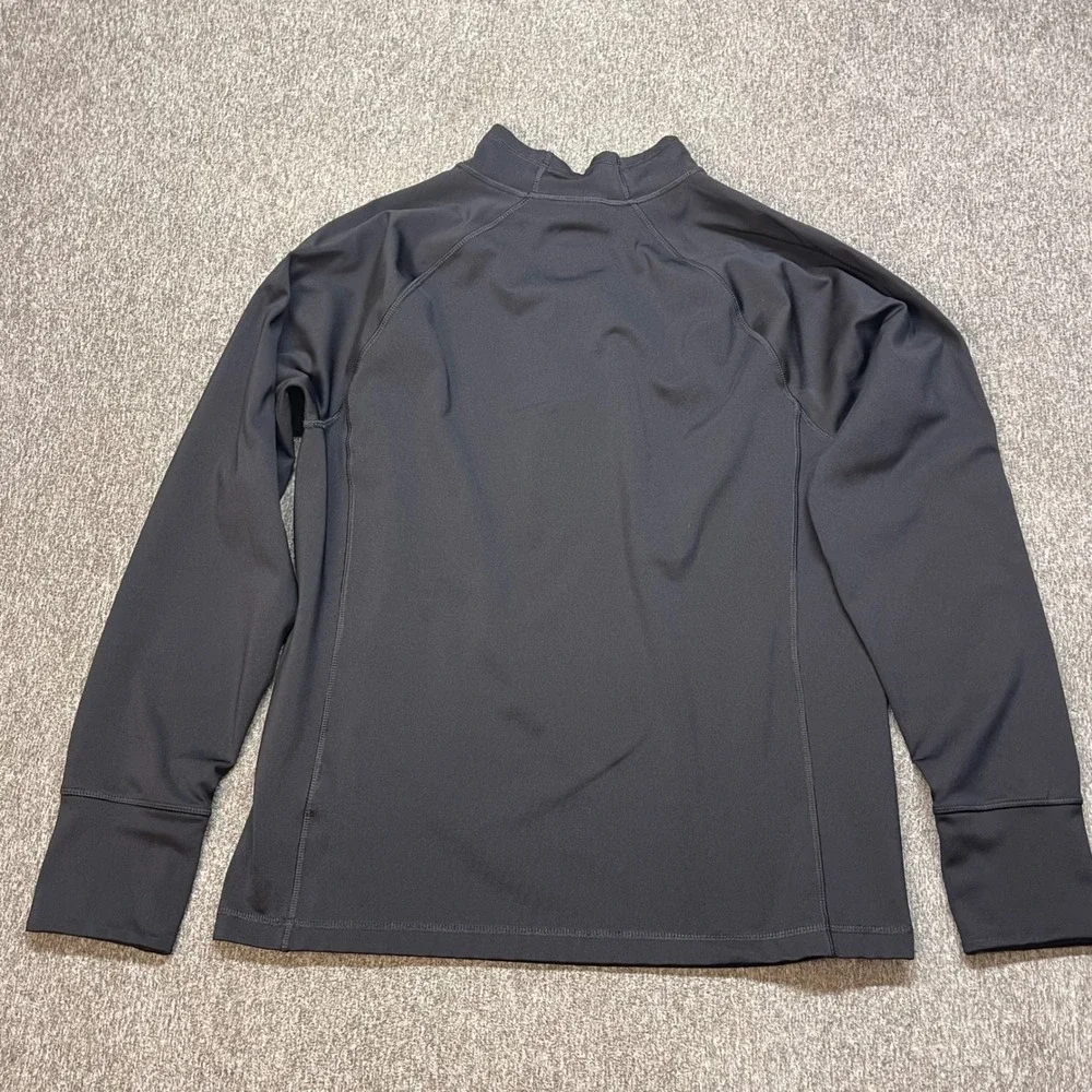 The North Face Mens Black Quarter Zip Pullover Active Top Size Medium NF0A3Y22